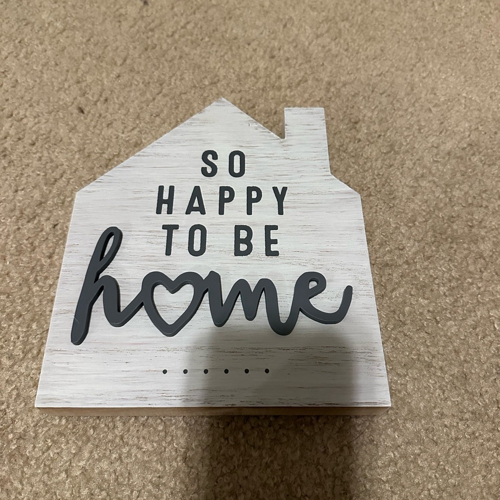 Hallmark White and Black Home Wall Decor